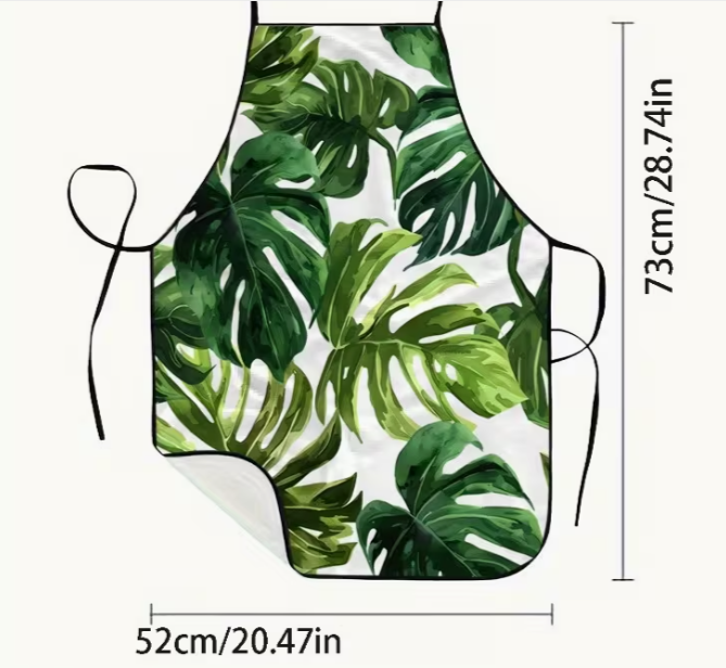 Apron - Monstera Design