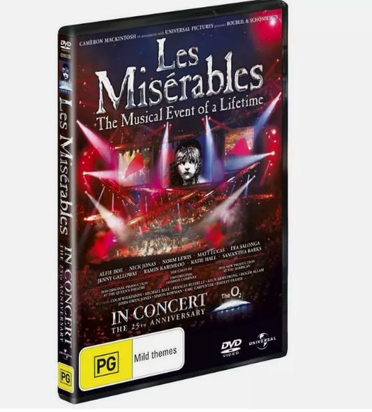 DVD: Les Miserables - The Musical Event of a Lifetime