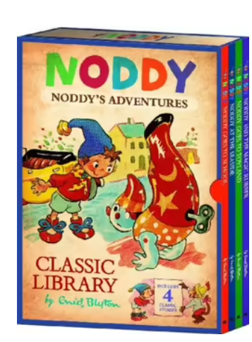 Enid Blyton : Noddy Classic Library: Noddy's Adventures (4 Hardcover Books)