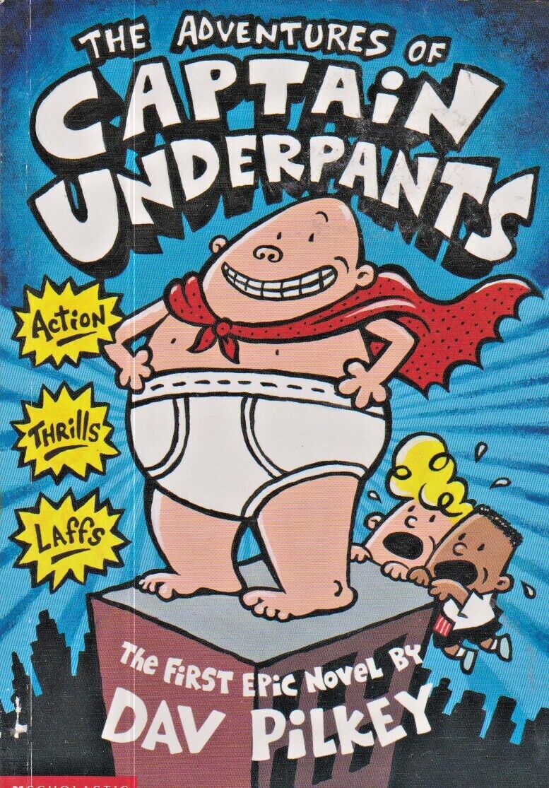 Captain Underpants-First Epic - Paperback