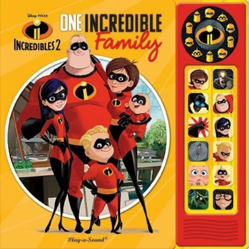 The Incredibles 2 - One Incredible Family Custom Frame Play-a-Sound Book