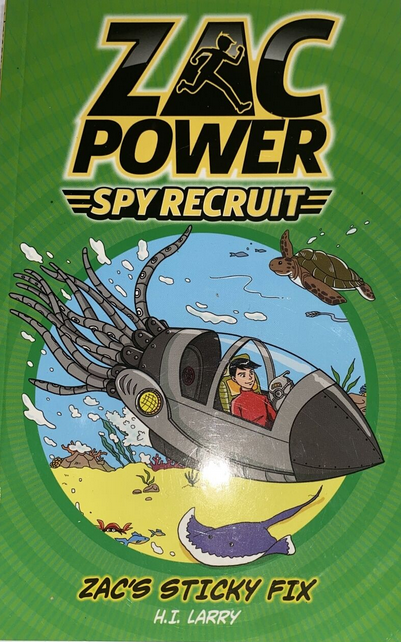 Zac Power : Spy Recruit :Zac's Sticky Fix - Paperback