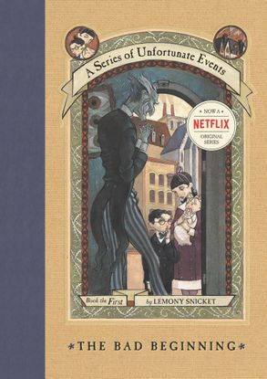 A Series of Unfortunate Events - The Bad Beginning Book 1 - Hardcover